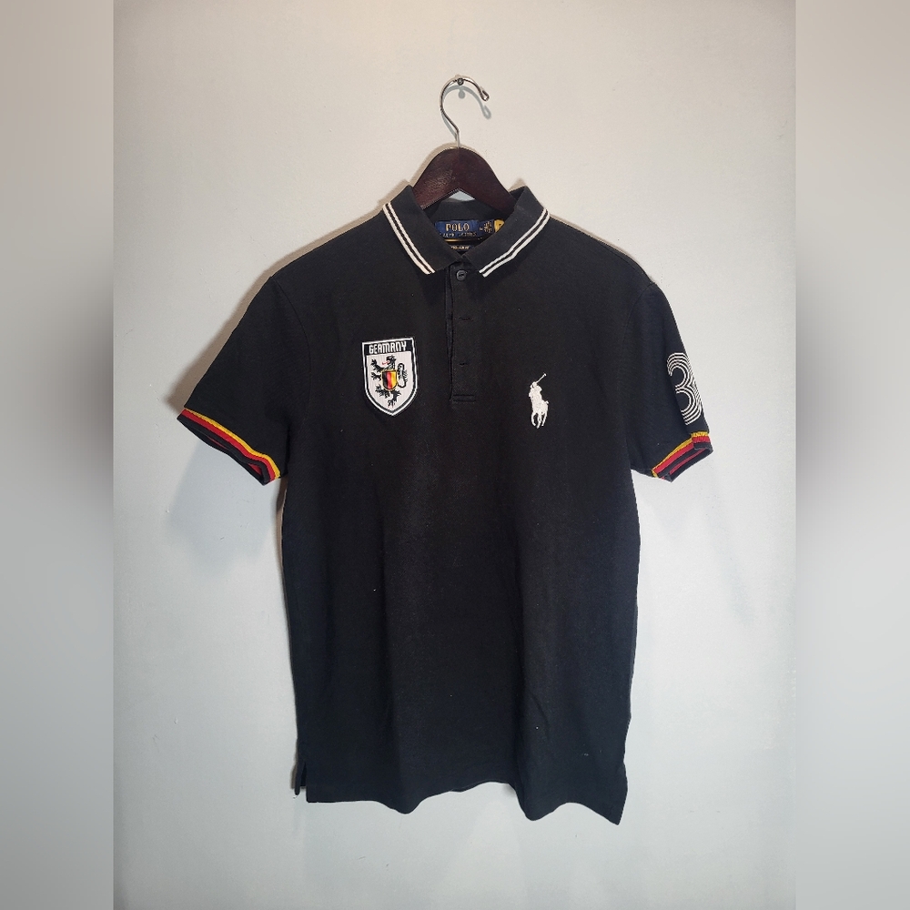 👕🌶 Polo Ralph Lauren "Germany #3" Polo Short Sleeve Shirt